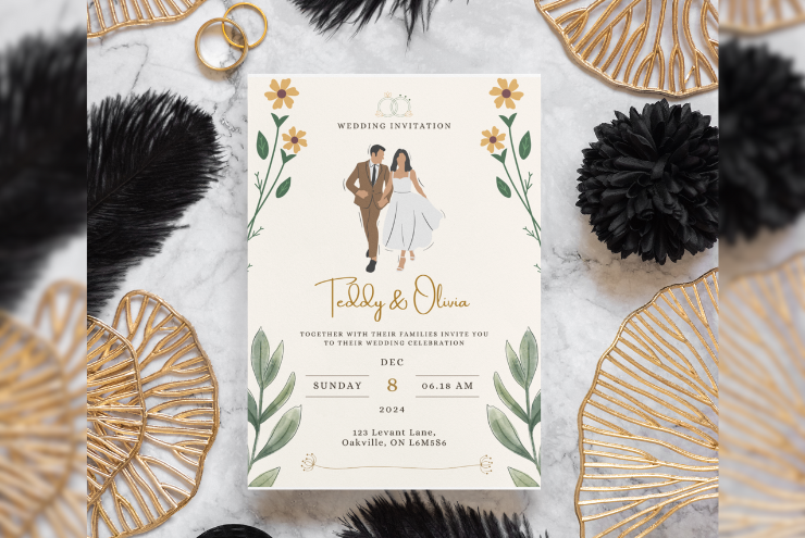 Elegant Wedding Invitations